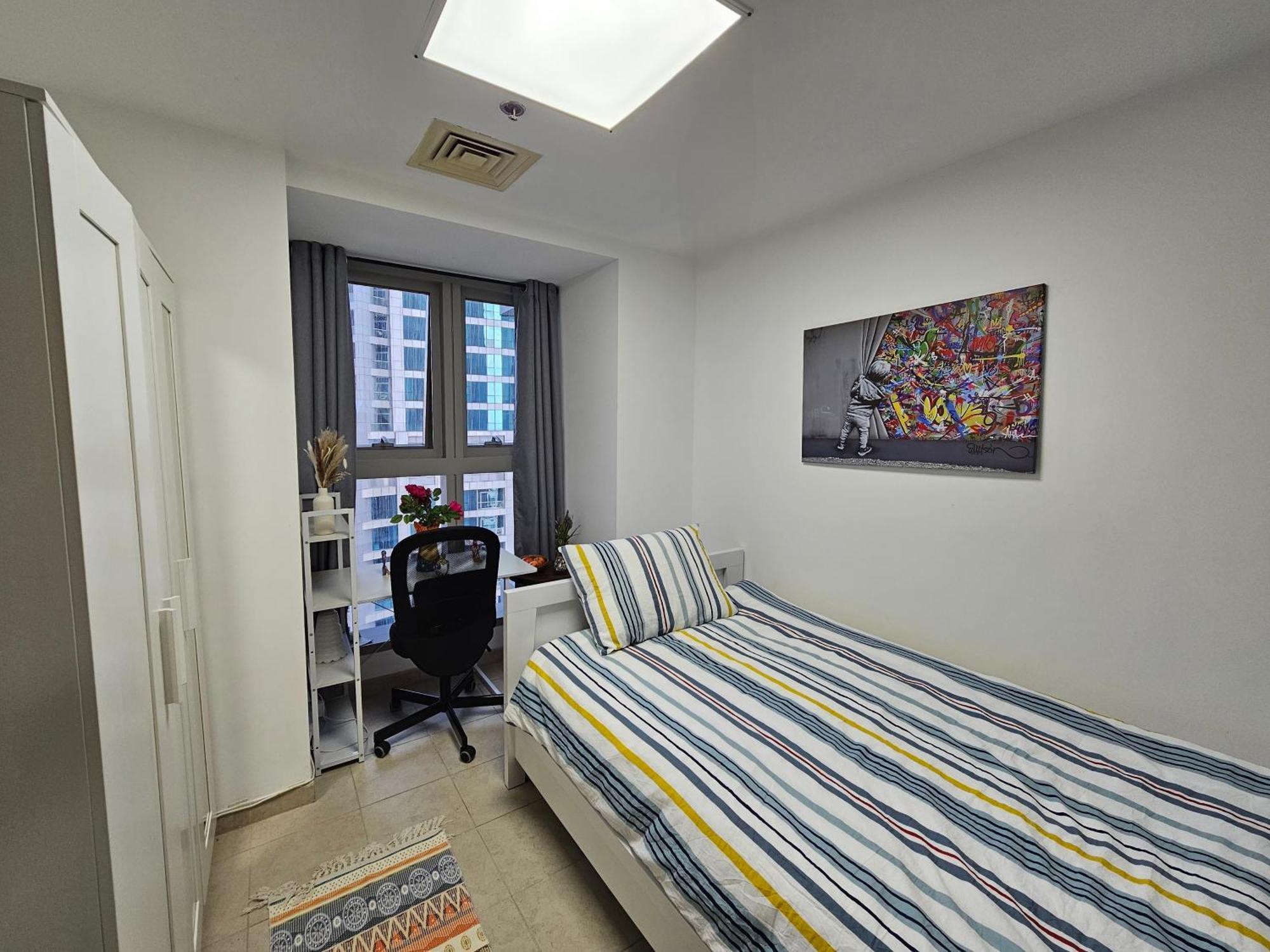 Super Host At Highest Residential Tower In The World, Private Rooms In A Shared Apartment ดูไบ ห้อง รูปภาพ