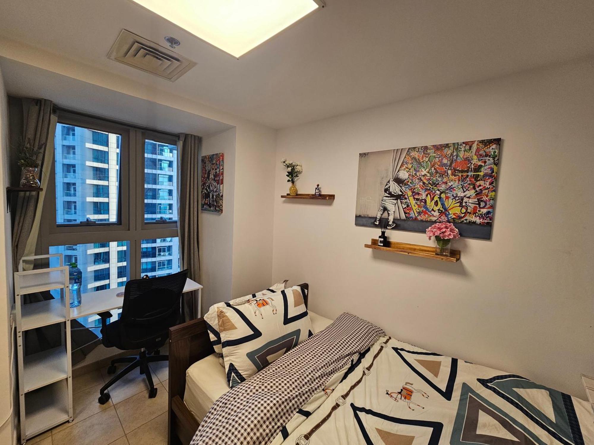 Super Host At Highest Residential Tower In The World, Private Rooms In A Shared Apartment ดูไบ ห้อง รูปภาพ
